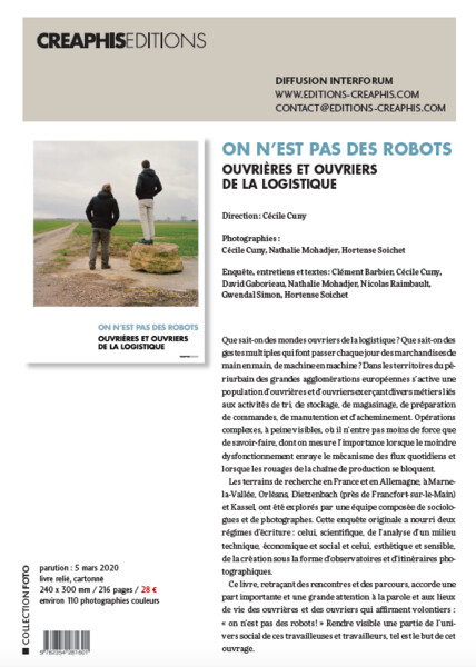 On n'est pas des robots : ouvrières et ouvriers de la logistique 